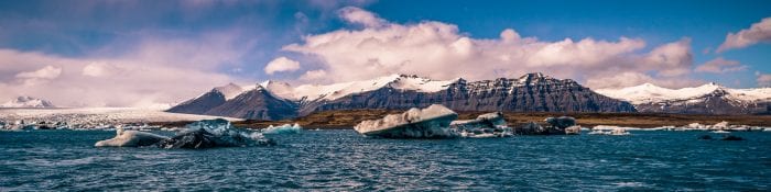 Icebergs In Jokulsarlon Glacier Lagoon